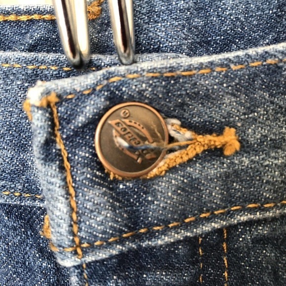 Dickie Jeans Sz34/30 Medium Wash Wide Leg Pre-Owned - Picture 3 of 6